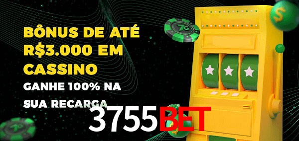 3755Bet melhor bônus de depósito